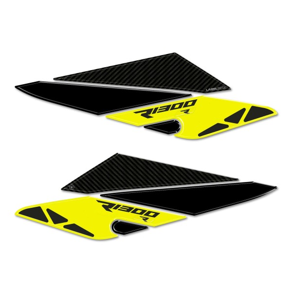 Stickers 3D Protections latérales de réservoir de moto compatibles avec BMW R1300R