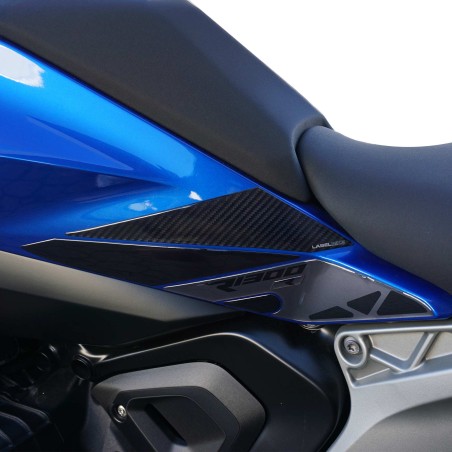 Stickers 3D Protections latérales de réservoir de moto compatibles avec BMW R1300R