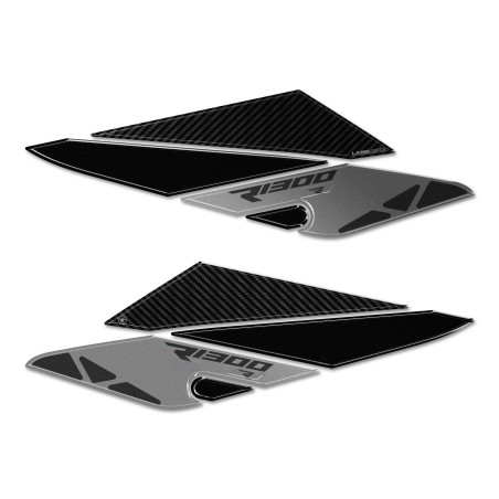 Pegatinas 3D Protectores laterales de depósito de moto compatibles con BMW R1300R