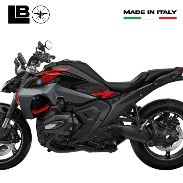 Adesivi 3D Protezioni Laterali Serbatoio moto compatibili con BMW R1300R