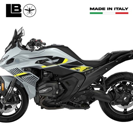 Protections latérales de réservoir de moto Stickers 3D compatibles avec BMW R1300RS