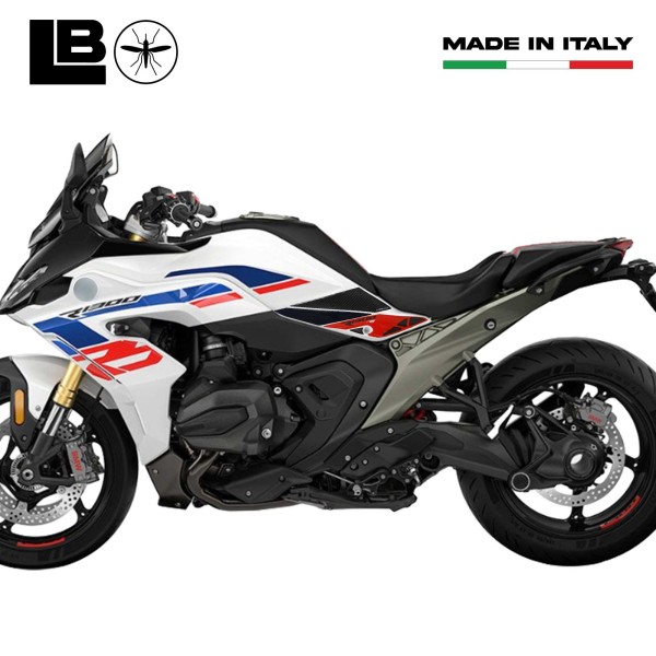 Protezioni Laterali Serbatoio moto Adesivi 3D compatibili con BMW R1300RS