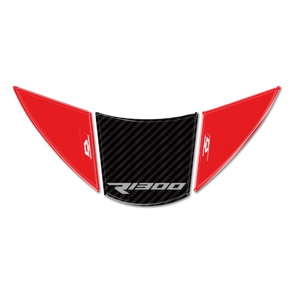 Adesivi Resina Gel 3D Parafango Centrale moto compatibili con BMW R1300RS