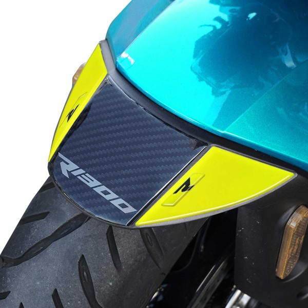 Pegatina de protección 3D de resina para guardabarros de moto compatible con BMW R1300R