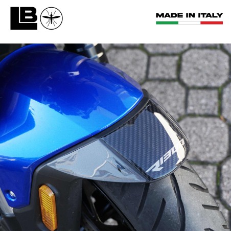 Sticker de protection 3D en résine pour garde-boue moto compatible avec BMW R1300R