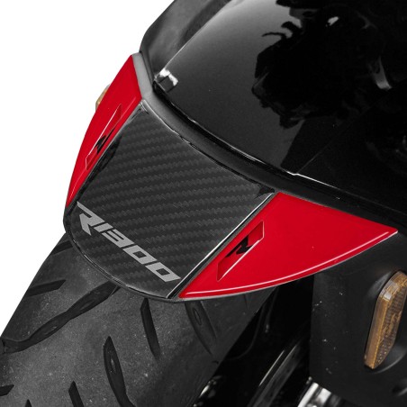 Pegatina de protección 3D de resina para guardabarros de moto compatible con BMW R1300R