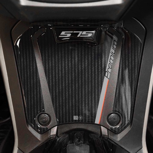 Gel adhésif 3D Protection du marchepied Scooter compatible avec Kymco Ak575 Premium