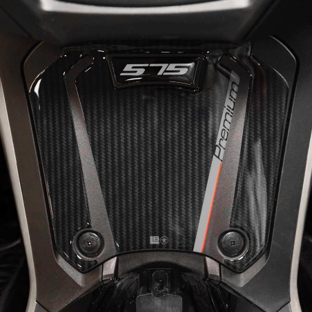 Gel adhésif 3D Protection du marchepied Scooter compatible avec Kymco Ak575 Premium