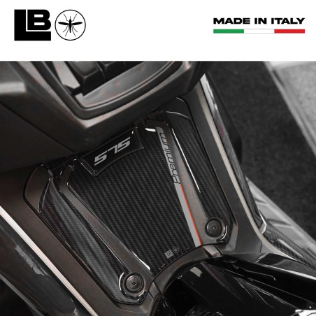 Klebegel 3D Trittbrettschutz Scooter kompatibel mit Kymco Ak575 Premium