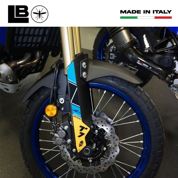 2 3D stem protectors compatible Yamaha Tenere 700 tènèrè rally edition