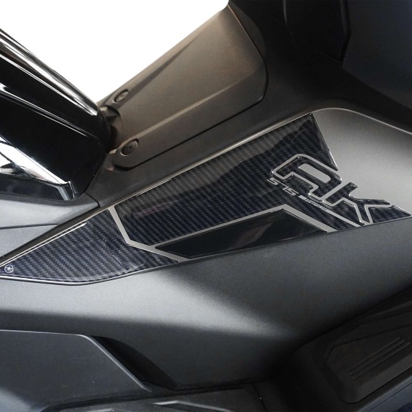 Stickers Side Protectors Tunnel Scooter compatible with Kymco Ak575 Premium