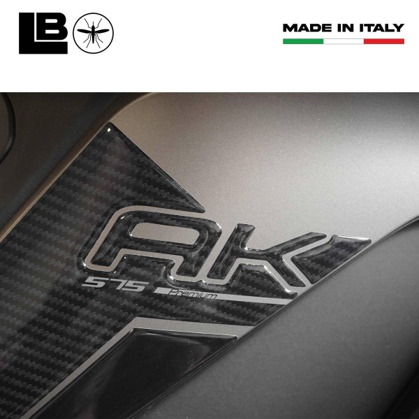 Pegatinas Protectores Laterales Túnel Scooter compatible con Kymco Ak575 Premium