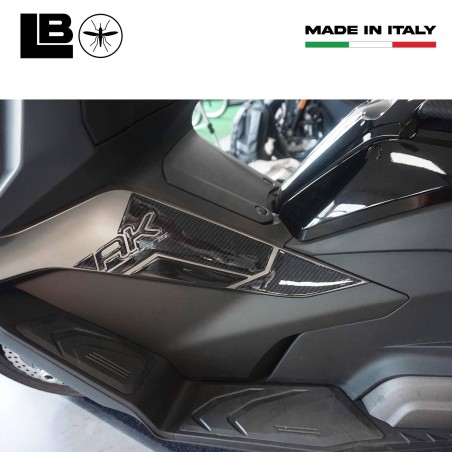 Adesivi Protezioni Laterali Tunnel scooter compatibili con Kymco Ak575 Premium