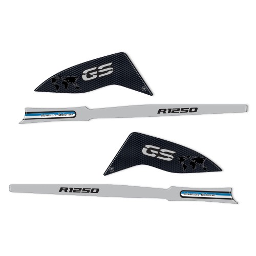                                             Pegatinas 3D para el guardamanos compatibles con las motos BMW R 1250 GS 2019-2023.
                                          