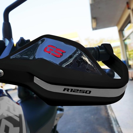 Autocollants 3D pour garde-mains compatibles avec les motos BMW R 1250 GS 2019-2023