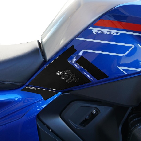 Motorbike Tank Side Protectors 3D Stickers compatible with BMW R1300RT