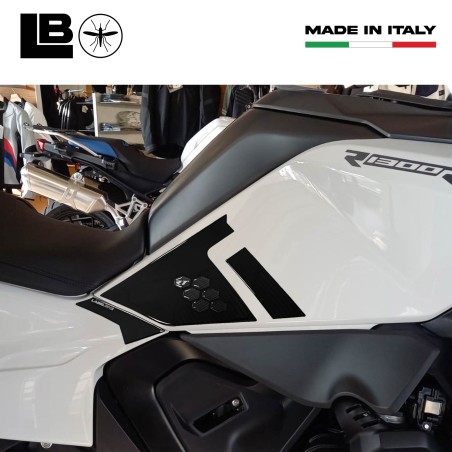 Protections latérales de réservoir de moto Stickers 3D compatibles avec BMW R1300RT