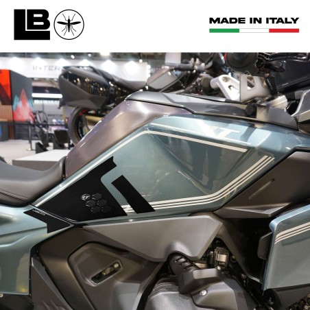 Protezioni Laterali Serbatoio moto Adesivi 3D compatibili con BMW R1300RT