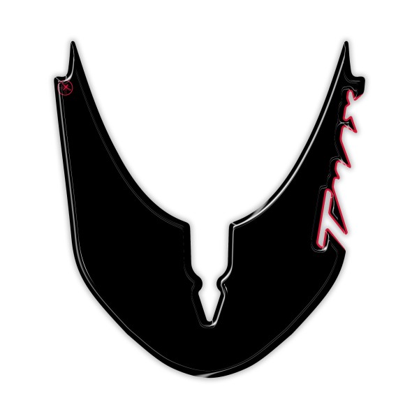 ADESIVO/STICKER 3D parafango TMAX 530 compatibile SCOOTER YAMAHA T MAX 2012-2014