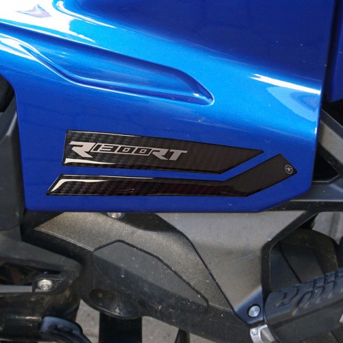 Pegatinas 3D estriberas pasajero moto compatible con BMW R1300RT