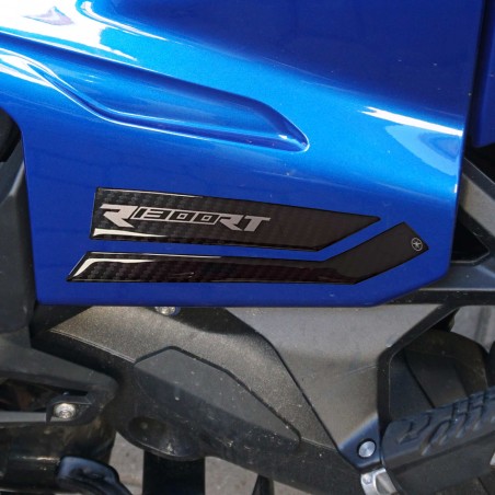 Stickers 3D Repose-pieds passager moto compatible avec BMW R1300RT