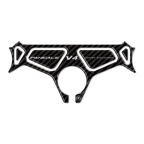 Adhesive 3D Steering Fork Plate compatible with Ducati Panigale V4 V4S 2025