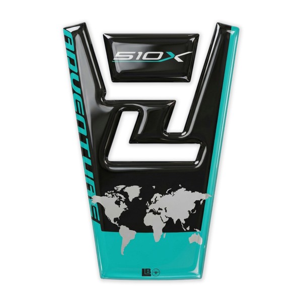 3D Adhesive Tank Guard compatible with Kove 510X Resin Motorcycle Protection