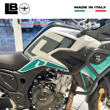 3D Resin Stickers compatible with Kove 510X Motorcycle Tank Side Protectors