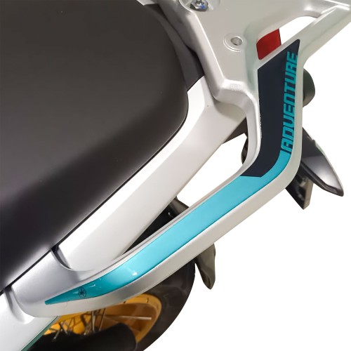 Stickers 3D Gel compatibles avec les poignées arrière de moto Kove 510X