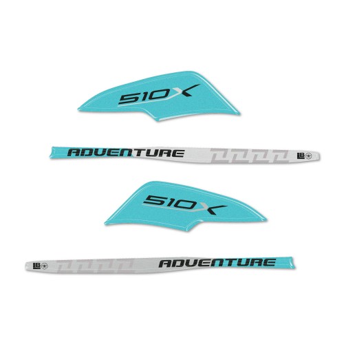                                             Pegatinas de resina de gel 3D compatibles con los protectores de guardamanos Kove 510X moto
                                          