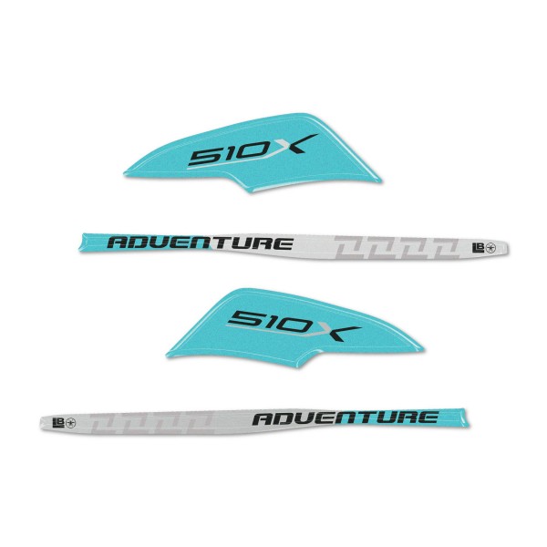 3D Gel Resin Stickers compatible avec Kove 510X Handguard Protectors motorbike