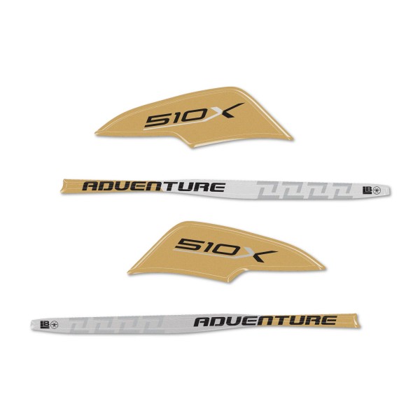 3D Gel Resin Stickers compatible avec Kove 510X Handguard Protectors motorbike