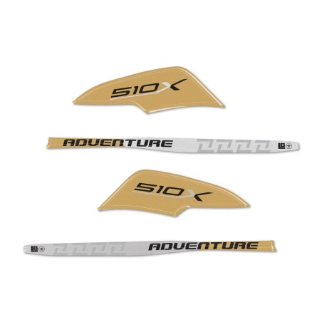 3D Gel Resin Stickers compatible avec Kove 510X Handguard Protectors motorbike