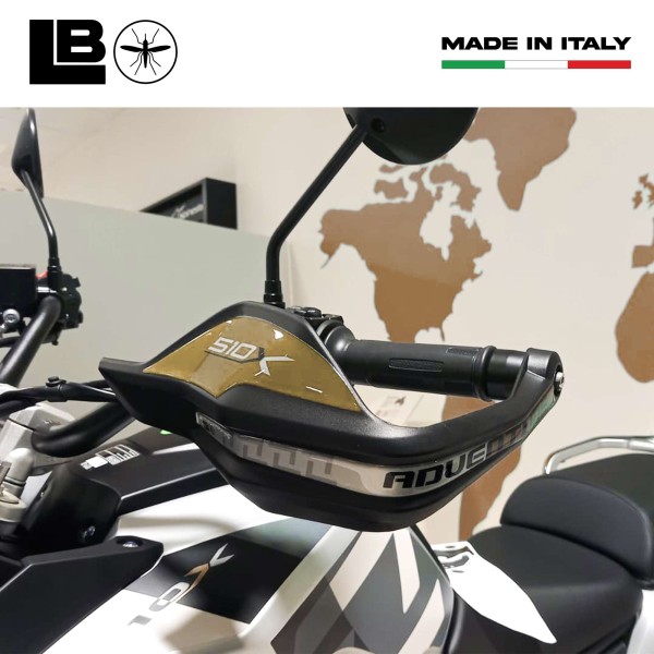 Pegatinas de resina de gel 3D compatibles con los protectores de guardamanos Kove 510X moto