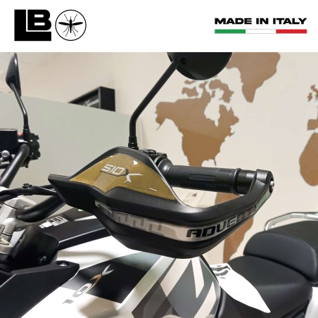 Pegatinas de resina de gel 3D compatibles con los protectores de guardamanos Kove 510X moto