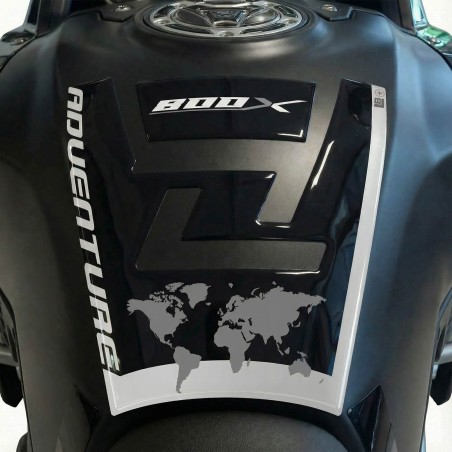 3D-Klebe-Tankschutz, kompatibel mit Kove 800X Resin-Motorradschutz