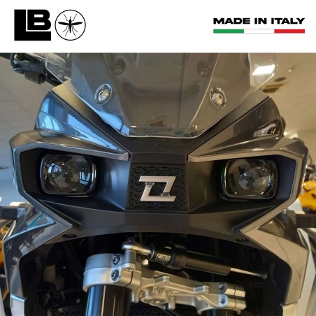 Pegatinas de resina 3D compatibles con los protectores de bisel de faro de moto Kove 800X