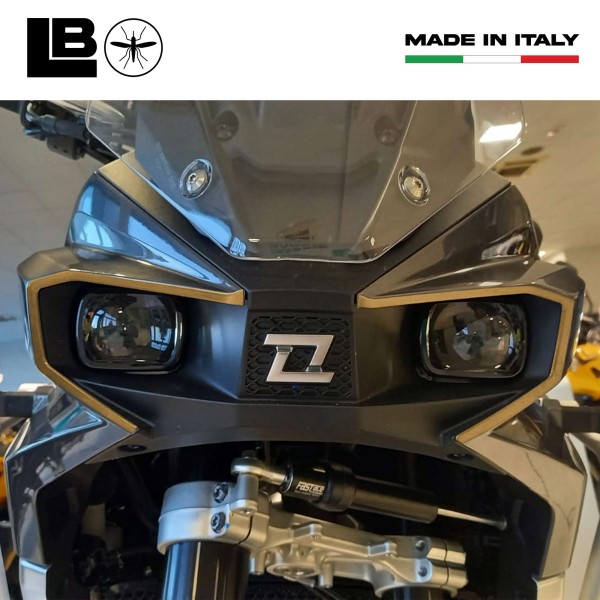 3D Resin Stickers compatible with Kove 800X Motorcycle Headlight Bezel Protectors