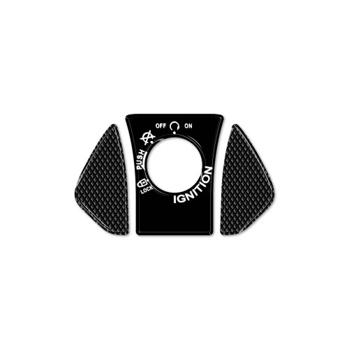                                             Autocollant 3D Protection en résine de la zone d'allumage de la moto compatible avec Kove 800X
                                          