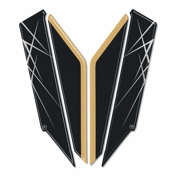 KIT ADESIVI 3D PROTEZIONI PARAFANGO ANTERIORE compatibili HONDA AFRICA TWIN 1100