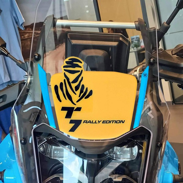Pegatina 3D protector de pantalla moto compatible con Yamaha Tenere 700 Rally 2025