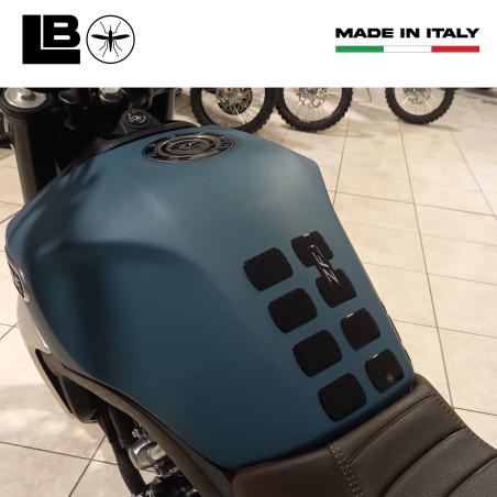 Paraserbatoio Adesivo 3D Protezione resinata moto compatibile con Kove 510F