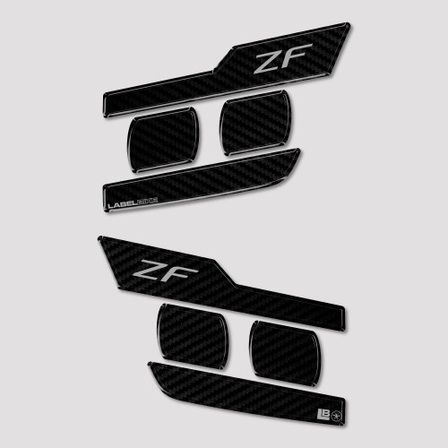                                             Protezioni laterali serbatoio moto Adesivi resin 3D compatibili con Kove 510F
                                          