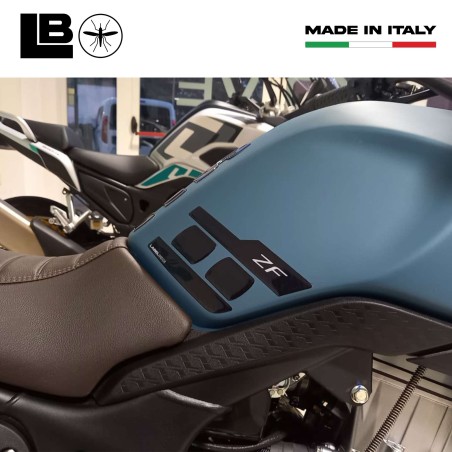 Motorbike side tank protectors 3D resin stickers compatible with Kove 510F