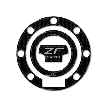 Protezione Tappo Serbatoio moto Adesivo resinato 3D compatibile con Kove 510F