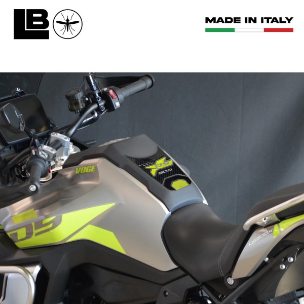 Protecteur de réservoir moto adhésif 3D compatible avec Voge Valico 900DSX 2024