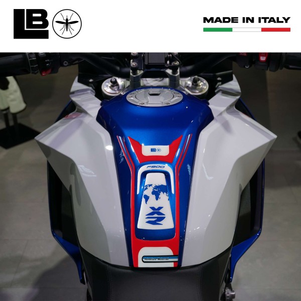 Adesivo 3D di Protezione Paraserbatoio compatibile con BMW F 900 XR Sport 2025