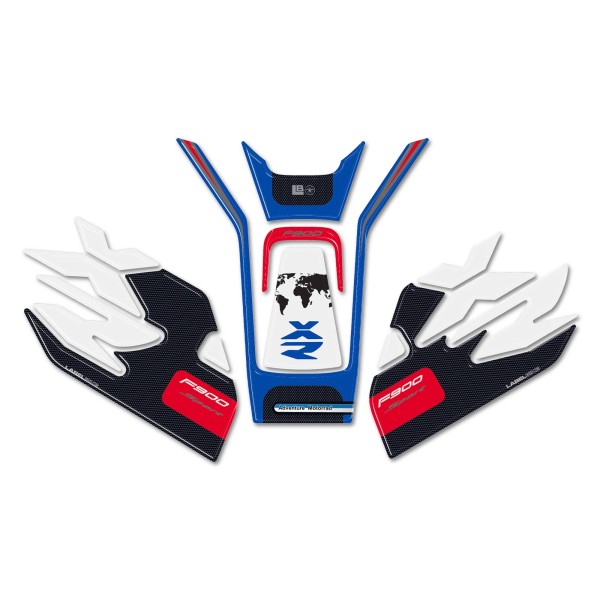 Kit d'autocollants de protection de réservoir de moto compatible avec BMW F 900 XR Sport 2024