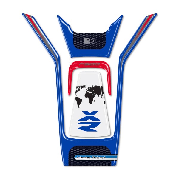 Protector de depósito adhesivo 3D compatible con BMW F 900 XR Sport 2024