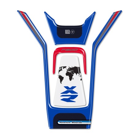 3D Adhesive Tank Guard compatible with BMW F 900 XR Sport 2024